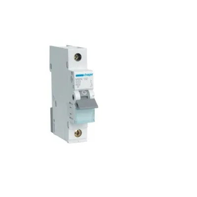 Produktbild von Hager Leitungsschutzschalter MBN150 1polig 6kA B-50A 1M