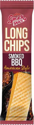 Produktbild von Smack Chips American Style Smoked BBQ Kartoffelsnack 60g
