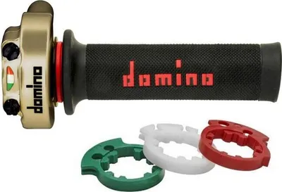 Produktbild von Domino Gassteuerung Kurzhub XM2 - Gold/Schwarz