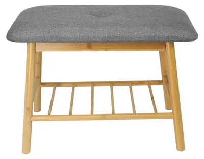 Produktbild von TrendLine Bambus Bank 60 x 30 x 45 cm