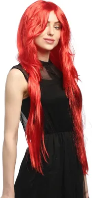 Produktbild von WIG ME UP Perücke Lang Gestuft Glatt Rot 91126-ZA13