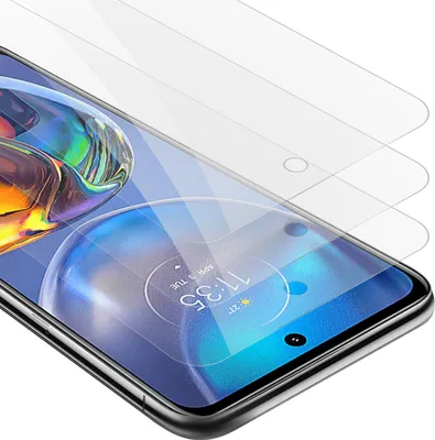 Obrázok produktu pre Cadorabo 3x Armour Film pre Motorola MOTO E32 4G / E32S Protective Film in Transparent Foil Tempered Display Protective Glass