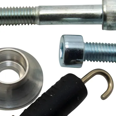 Produktbild von Auspuffhalterung LeoVince Auspuff-Ersatzteil Schrauben Haltesatz für Kawasaki Ninja Z 125 Bj. 2019