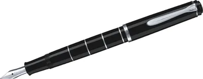 Produktbild von Pelikan Füllhalter M215 Schwarz/Ringe M Geschenkbox