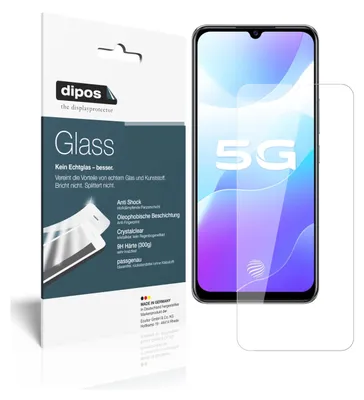 Obrázok produktu pre 2x ochranná fólia pre Vivo S7e 5G - Anti-Shock 9H fólia dipos Glass plastové sklo