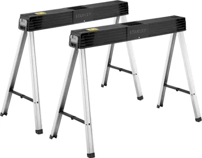 Zdjęcie produktu dla Stanley 1-97-475 Stojak podporowy Stojak roboczy Stojak do piły 2 szt.