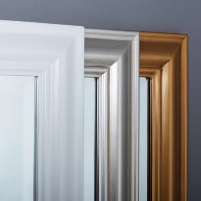 Produktbild von LC Home Wandspiegel Spiegel »Schlicht« Gold ca. 180x80 cm Landhaus-Stil XL Ganzkörperspiegel