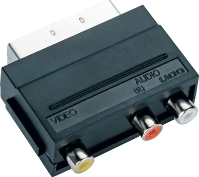 Produktbild von Schwaiger SCA7300 531, SCART (21-pin), 3 x RCA, Männlich, Weiblich, Schwarz