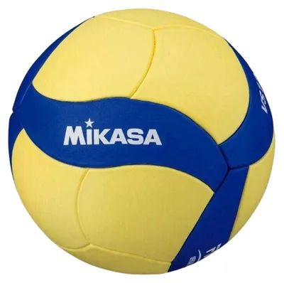 Immagine prodotto di Mikasa - Pallone da pallavolo "VS123W", logo PP7734 (5) (blu/giallo)