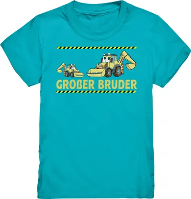Produktbild von Bagger Großer Bruder T-Shirt – Swimming Pool / 98/104 (3-4)