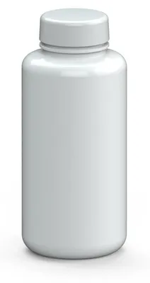 Zdjęcie produktu dla Butelka na wodę "Refresh" 700 ml - Wytrzymała i szczelna butelka z tritanu, idealna do szkoły, sportu i rekreacji - biała/biała