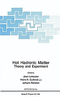 Produktbild von Hot Hadronic Matter