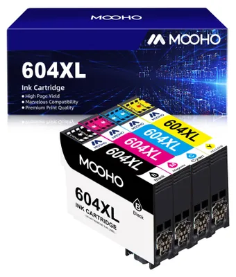 Produktbild von 4er-Pack 604 XL 604XL Patronen Kompatible für Epson XP 2205 XP 3200 XP 4200 XP 3205 XP 4205 Workforce WF 2930 WF 2935 WF 2910