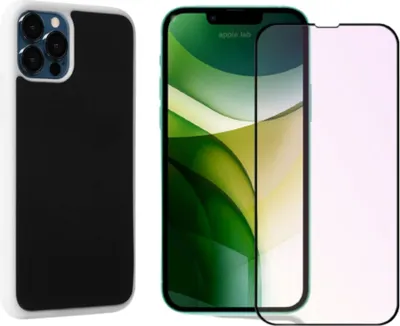 Produktbild von 2in1 Set Handyhülle + Schutzglas für Apple iPhone 13 Pro Max 6.7 Zoll Tasche Cover Displayschutz Folie