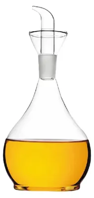 Image de Bouteille d'huile Clara avec bec verseur en verre borosilicaté - 1 000 ml