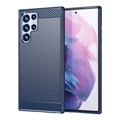 Obrázek produktu pro Pouzdro Carbon Shield pro Samsung Galaxy S23 Ultra  - Modrá KP24372