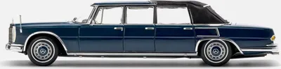 Produktbild von MERCEDES-BENZ 600 Pulmann W100 6-Türer W100 Blau, CMC205, Maßstab1/18, CMC