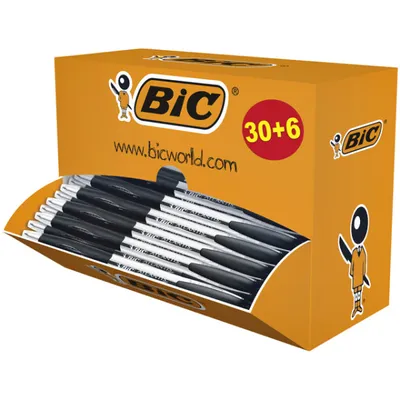 Obrázek produktu pro BIC Kugelschreiber Atlantis Classic 920287 04mm sw 30+6St.