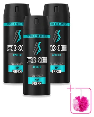 Produktbild von 3 x Axe Apollo Deodorant Bodyspray - 150 ml - Sparpackung - 3 Stücke
