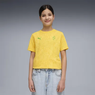 Produktbild von Puma - "Neymar" T-Shirt für Kinder, Regulär GT17854 (158) (Gelb)