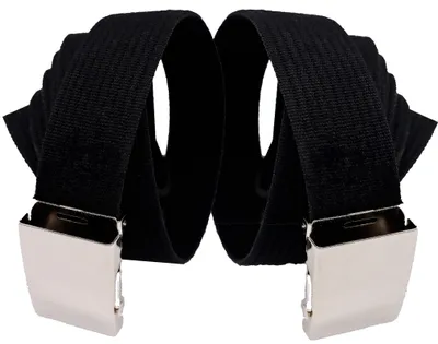 Produktbild von Safekeepers 2er Uni Stoffgürtel Taktischer Gürtel, Canvas Gürtel, Breite Nylon Arbeitsgürtel, 4 cm, Verstellbarer Belts mit Automatischer Gürtelschnallen, Militärgürtel, Gürtel Canvas Belt