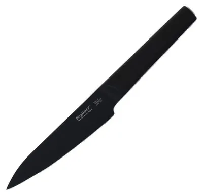 Obrázok produktu pre BergHOFF-Ron univerzálny nôž, chrómovaná oceľ, 13 cm, čierny