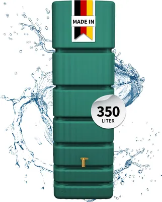 Produktbild von 4rain SLIM Wandtank 350 Liter dunkelgrün