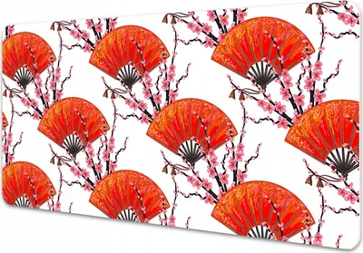 Produktbild von Arbeitsplattenschutzmatte Japanfächer 90x45 cm