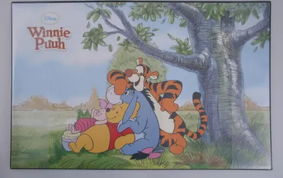 Produktbild von 10 Schreibtischunterlagen 68x44cm / "Winni the Pooh"