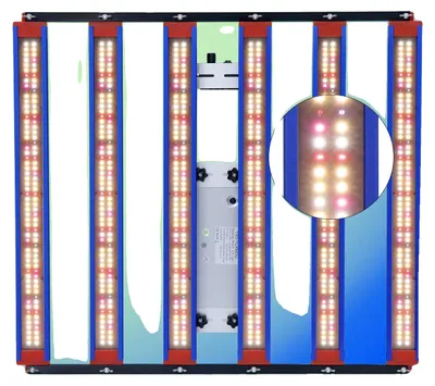 Zdjęcie produktu dla Lampa do uprawy roślin, pełne spektrum, z regulacją jasności, 320 W