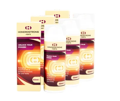 Produktbild von 3X Hondrostrong Forte Gelenkschmerzgel Für Knochen 50 Ml
