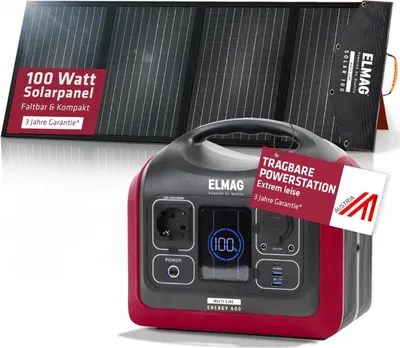 Produktbild von Solargenerator-Set ENERGY 600 + SOLAR 100