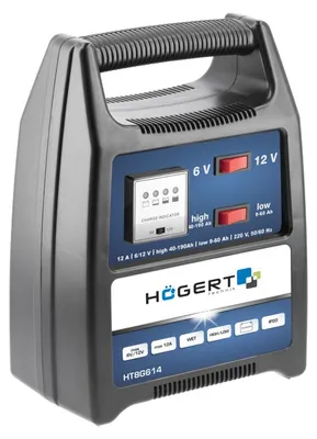 Zdjęcie produktu dla Hogert Prostownik 6/12V 12A 200Ah
