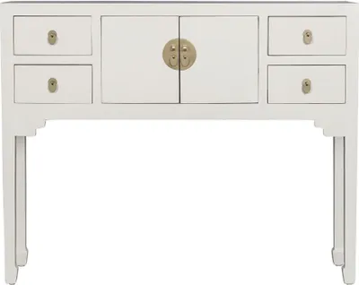 Produktbild von Fine Asianliving Chinesische Konsolentisch Orientalische Möbel Beistelltisch Wandtisch Dekotisch Konsole Telefontisch Tischchen Sofatisch aus Holz Kaffeetisch Couchtisch Sidetable