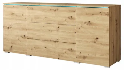 Obrázek produktu pro Kombinovaná komoda HERMINA 150 - dub artisan