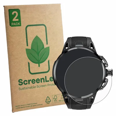 Produktbild von 2x ScreenLeaf Schutzfolie für Lokmat Appllp 4 Pro nachhaltiger Displayschutz Display Schutz Folie Klar Transparent