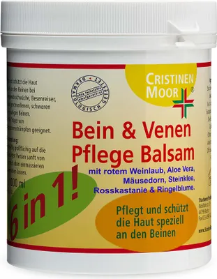 Produktbild von Bein & Venenpflege Balsam (6 in 1) (Venensalbe) - Krampfadern - schweren Beinen 1000ml