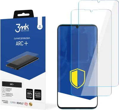 Produktbild von 3mk Display Schutzfolie ARC+ für TCL 10 Pro  0,17mm Self-Heal (2 Stück)