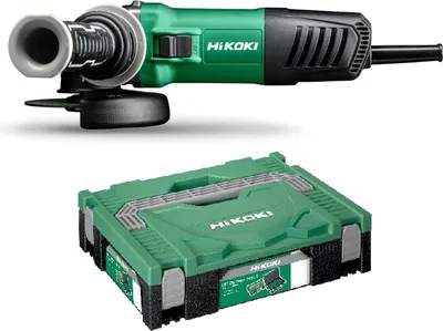 Zdjęcie produktu dla Hikoki szlifierka kątowa 125mm 1200w g13sw2y4z walizka