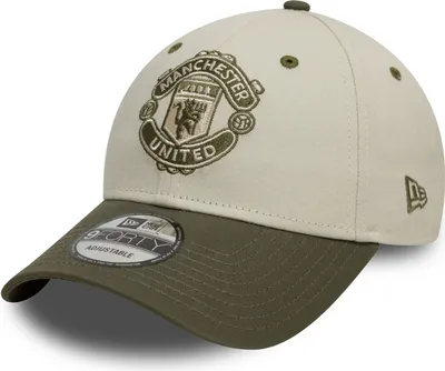 Produktbild von New Era Contrast 9forty Manutd Kappe Beige Mann Beige One Size