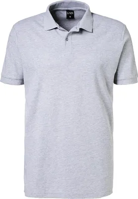 Produktbild von Herren Poloshirt Fb. heather grey Gr. 4XL : 4XL : silbergrau : 100% Baumwolle 180 g/m²