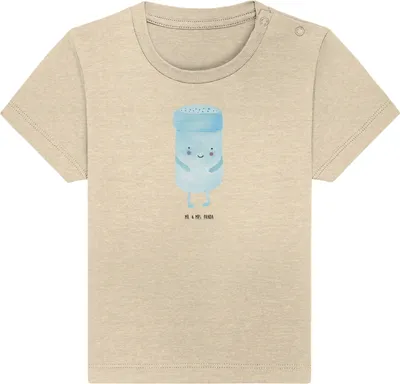 Produktbild von Mr. & Mrs. Panda  T-Shirt Beste Freunde Salz 24. - 36. Monat - Natural Raw - Geschenk, Babyshirt, Baby Top, Lustige Sprüche, Jerseyshirt, Fehlende Keywords, Oberteil