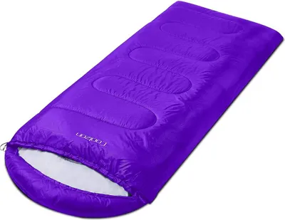 Produktbild von Schlafsack für 3-4 Jahreszeiten, Decke für Erwachsene – klein verpackbar – ultraleichte Tragetasche – weich, dick und warm – ideal für Outdoor-Camping, Reisen und Wandern