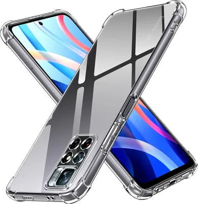 Produktbild von Wozinsky Anti Shock Silikonhülle für Xiaomi Redmi Note 11/11S - Durchscheinend KP30029