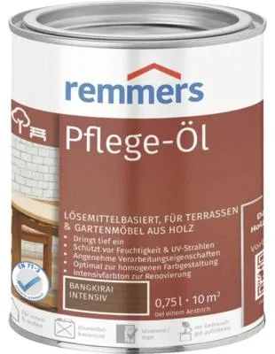 Immagine prodotto di Remmers Care Oil bangkirai intensive 0,75 l, olio di legno