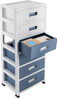 Produktbild von Szafki z szufladami 6-szufladowy organizer z tworzywa sztucznego na kółkach
