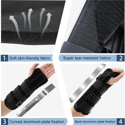 Produktbild von Famanu Handgelenkstütze - Verstellbare Polsbandage für Rechts- und Linkshänder