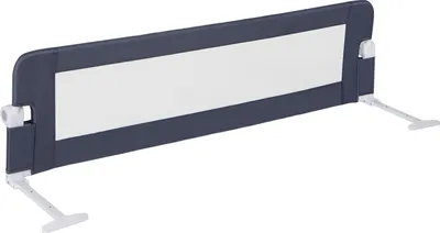 Produktbild von GOPLUS Bettgitter 150 cm, Sicherheitsgitter klappbar für Kinderbett, Einzel-, Doppel-, Queensize- und Kingsize-Bett, 150 cm, Grau