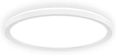 Produktbild von Briloner LED Deckenlampe Dimmbar Ø29x3 cm Rund 18W 2400lm 4000K Neutralweiß Backlight Weiß - Deckenleuchte Wohnzimmer Schlafzimmer Flur Küche