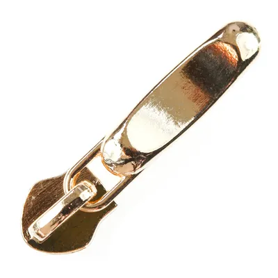 5 Stylische Zipper gold